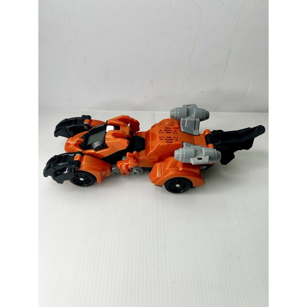 Vtech Switch And Go Dinos Flare T-Rex Race Car Orange Works